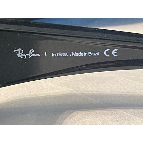 Ray-Ban RB4093 601/9A Black Frame Dark Green Polarized Classic Lens Sunglasses - Picture 6 of 9